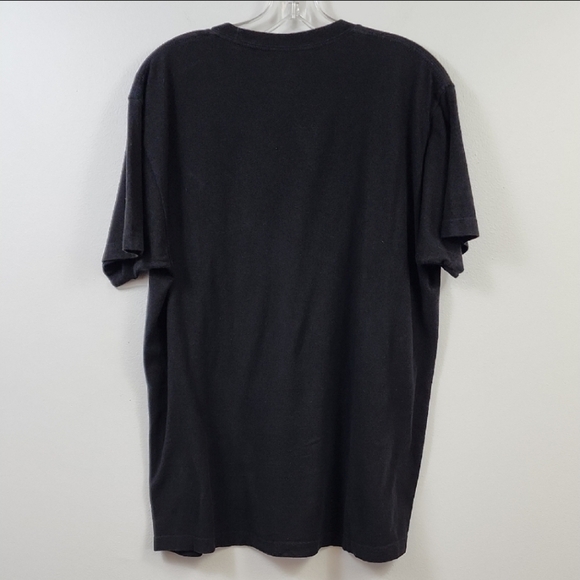 Star Wars Black Tee Shirt Red Letter Graphics Short Sleeve Top, sz LG - Picture 3 of 11